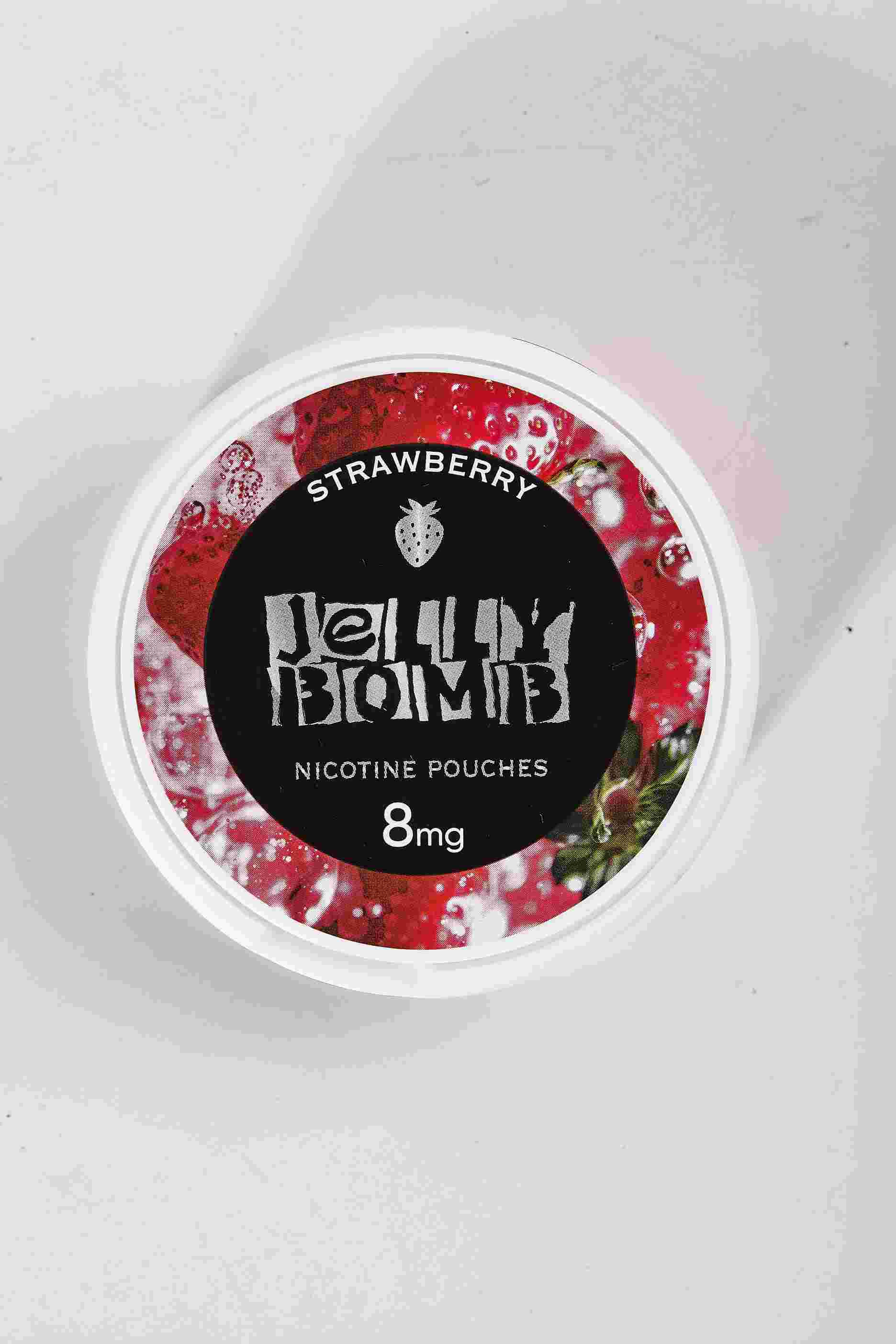 BOMBA DE GELATINA DE FRESA